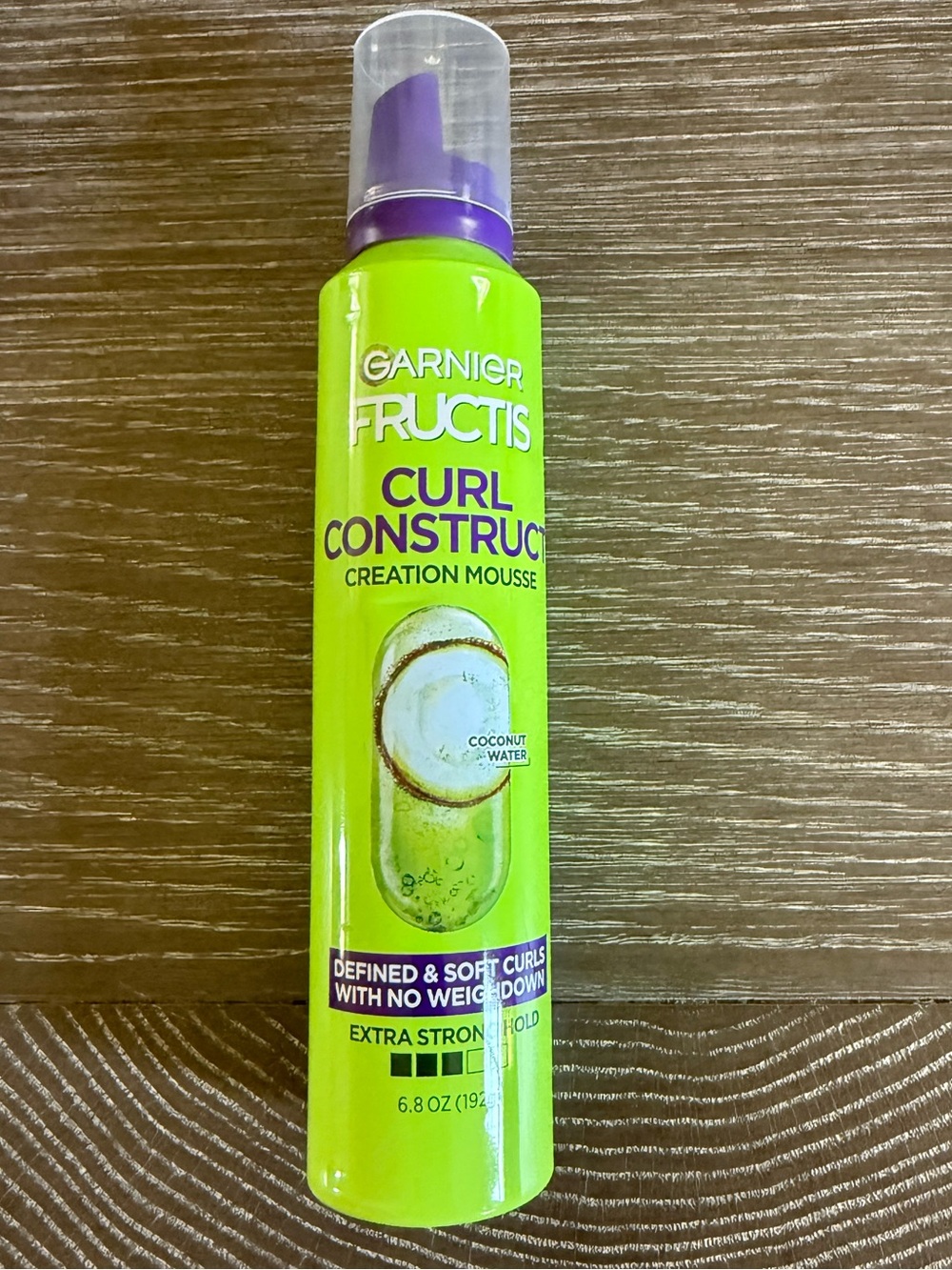 NWT Garnier Fructis Curl Construct Creation Mousse extra strong hold 6.8 oz